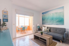URBANIZACIÓN COPACABANA - La Manga del Mar Menor KM2 - Vistas a Mediterráneo Dormitorio doble y sofá-cama